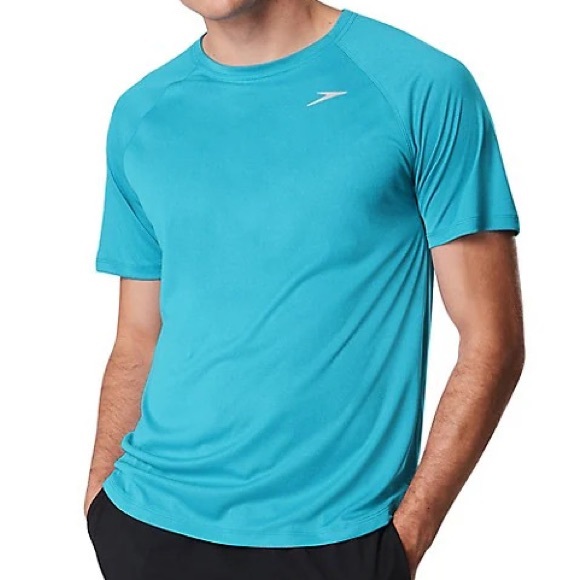 Speedo Short Sleeve Easy Swim Shirt - Picture 1 of 2